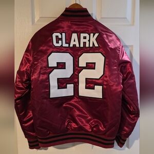 CAITLIN CLARK DOWLING CATHOLIC SATIN JACKET